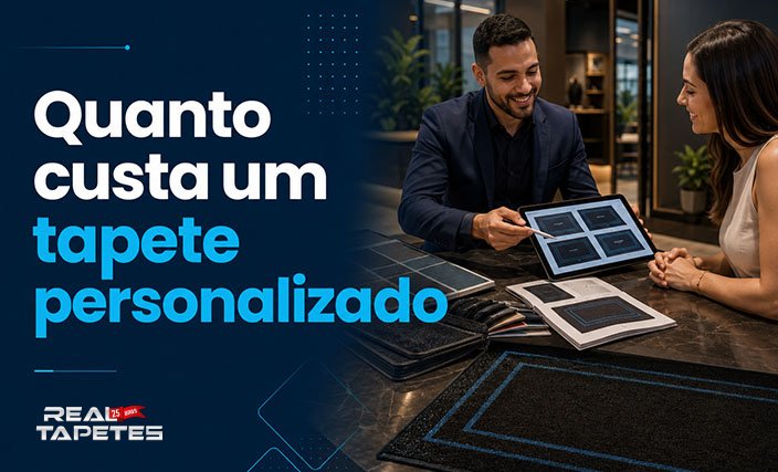 Guia sobre preço de tapete personalizado