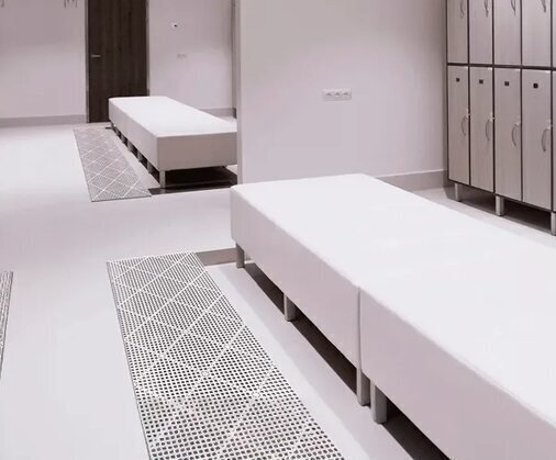 Onde utilizar Piso Acqua Montável: Quando pensamos neste piso, imaginamos ele instalados próximo à piscinas, mas existem diversos estabelecimentos e áreas que podem se beneficiar deste produto: