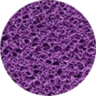 Amostra de cor Roxo para Tapetes com Acabamentos