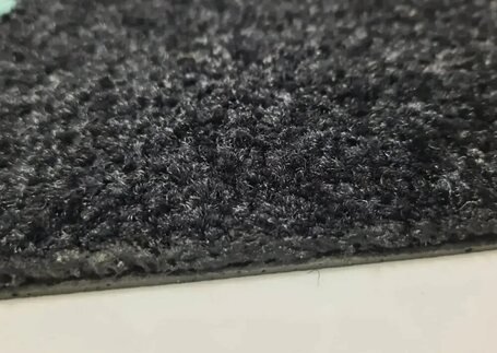 Tapetes de Nylon para entrada de alto fluxo com borda de acabamento em imagem de referência da Real Tapetes