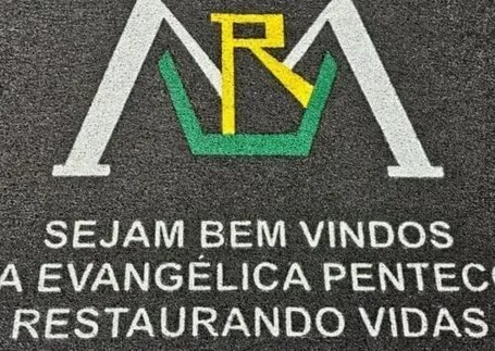 Tapetes para Igrejas com visão do material em imagem de referência da Real Tapetes