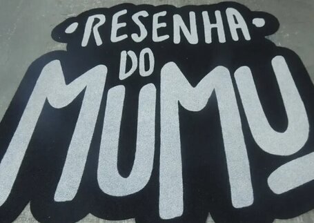 Tapetes para Shows e Eventos em evento ou feira com borda de acabamento em imagem de referência da Real Tapetes